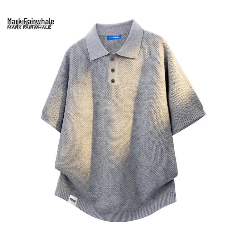 MARK FAIRWHALE Men s Waffle Knit Short Sleeve Polo Shirt L
MARK FAIRWHALE Men s Waffle Knit Short Sleeve Polo Shirt L