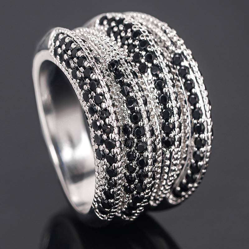 Кільце Huitan у рок-стилі для леді Кольорове інкрустоване Чорний/Білий Блискучий кубічний цирконій Вечірні аксесуари Спеціальні хіп-хоп прикраси для пальців 7
Кільце Huitan у рок-стилі для леді Кольорове інкрустоване Чорний/Білий Блискучий кубічний цирконій Вечірні аксесуари Спеціальні хіп-хоп прикраси для пальців 7