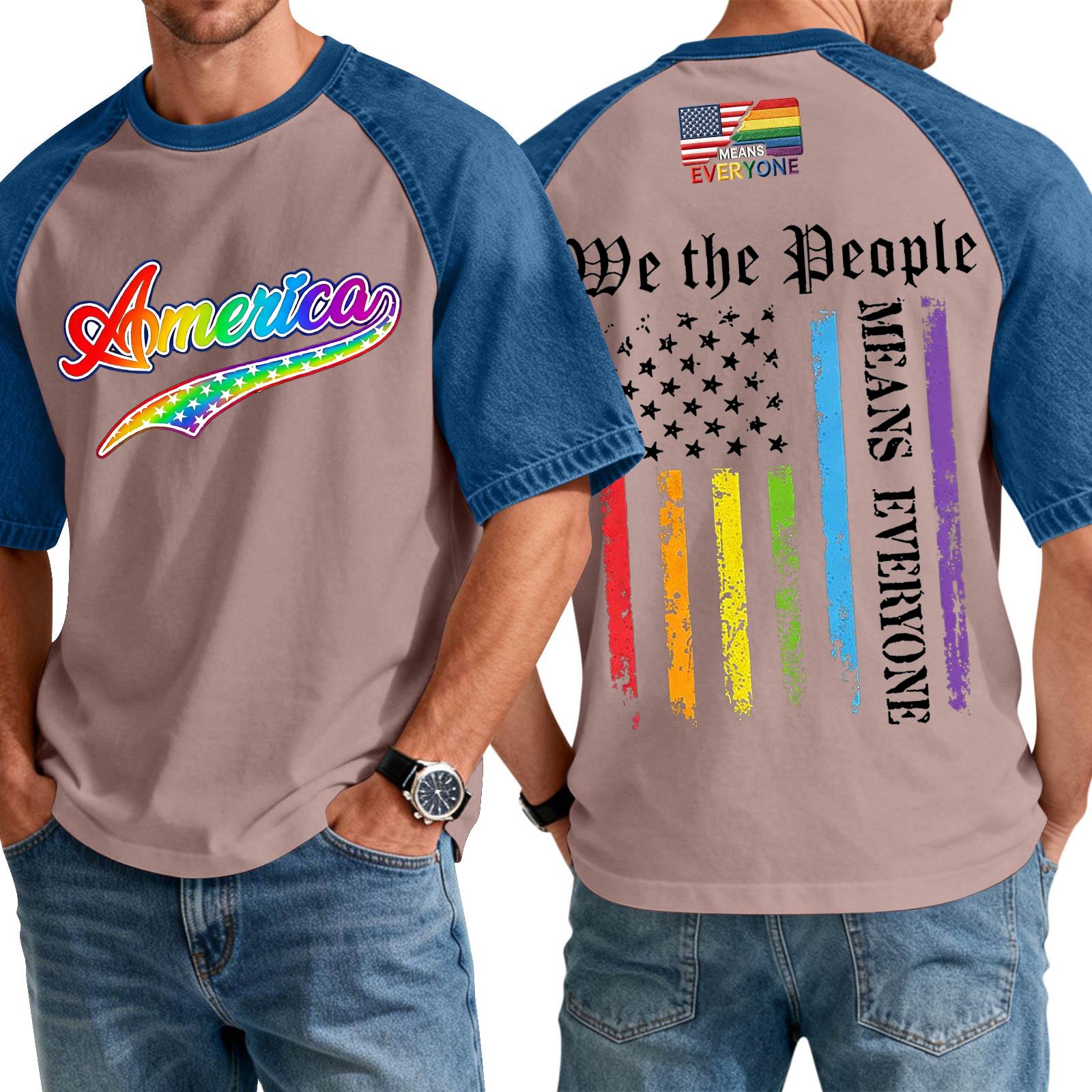 Men s Casual Short Sleeve Denim Patchwork Shirt Comfortable Cotton Blend T Shirt with Graphic Print Suitable for Everyday Wear XXXL розовый
Men s Casual Short Sleeve Denim Patchwork Shirt Comfortable Cotton Blend T Shirt with Graphic Print Suitable for Everyday Wear XXXL розовый