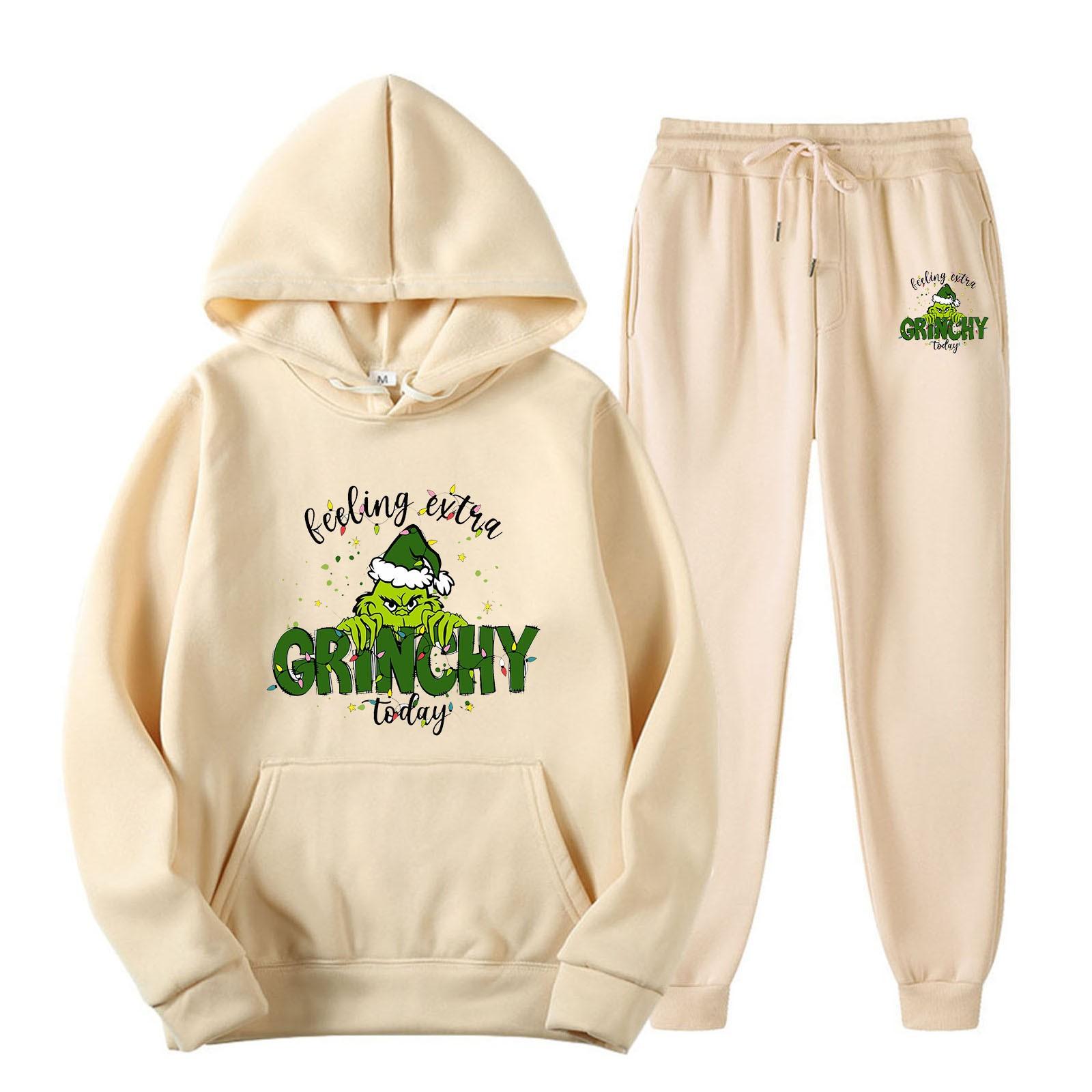 Женский повседневный модный пуловер с капюшоном и круглым вырезом, свободные рукава с принтом и свитер с круглым вырезом, комплект из двух предметов M бежевый
Женский повседневный модный пуловер с капюшоном и круглым вырезом, свободные рукава с принтом и свитер с круглым вырезом, комплект из двух предметов M бежевый