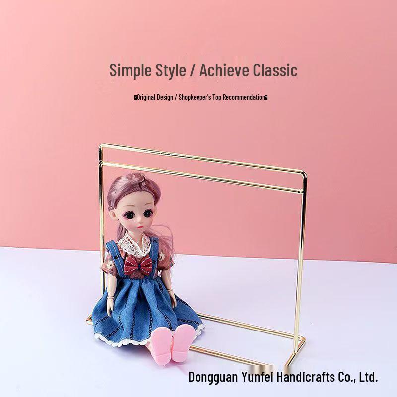 Exquisite Metal Doll Clothes Hanger Rack - Desktop Display Stand in Various Sizes Small 15*12cm белый
Exquisite Metal Doll Clothes Hanger Rack - Desktop Display Stand in Various Sizes Small 15*12cm белый