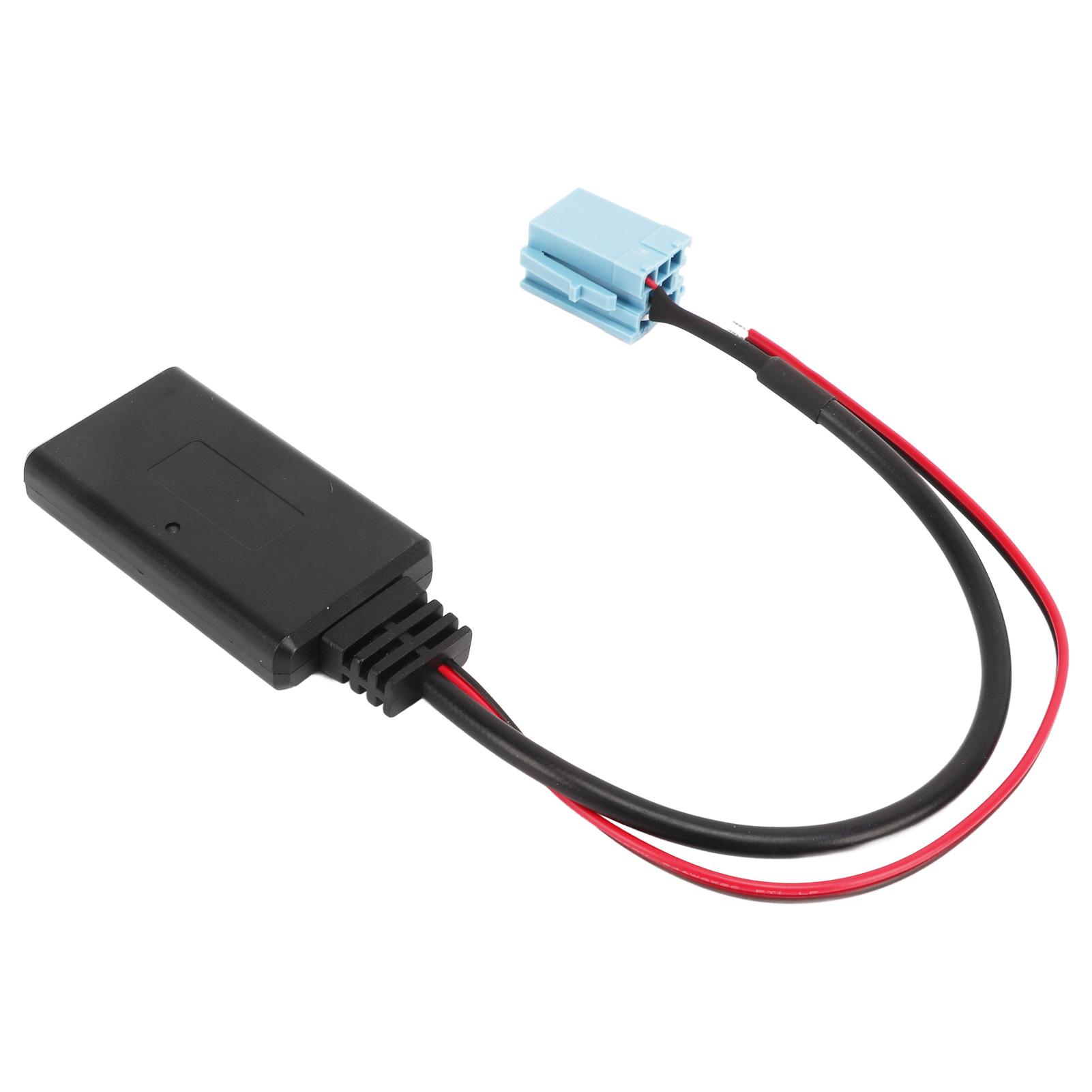 Wireless Audio Adapter Cable ABS Car Bluetooth Music Cable Bluetooth 4.0 AUX in Adapter Replacement for Blaupunkt Radio
Wireless Audio Adapter Cable ABS Car Bluetooth Music Cable Bluetooth 4.0 AUX in Adapter Replacement for Blaupunkt Radio