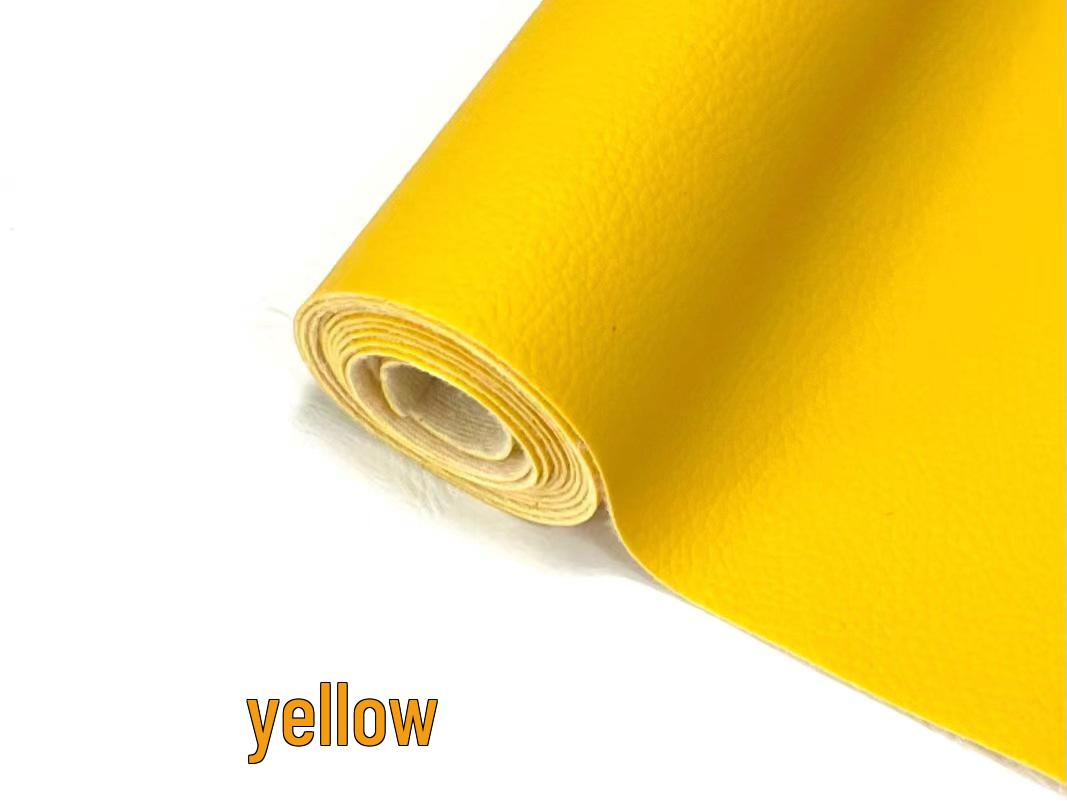 Утолщенная самоклеящаяся заплатка из ПУ кожи с тиснением «личи» для диванов, кроватей и автомобильных салонов 30cm x 137cm жёлтый
Утолщенная самоклеящаяся заплатка из ПУ кожи с тиснением «личи» для диванов, кроватей и автомобильных салонов 30cm x 137cm жёлтый