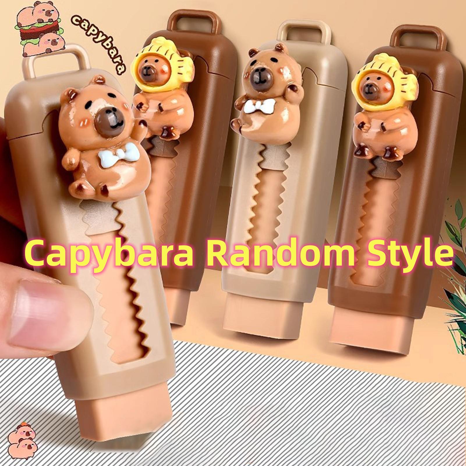 Retractable Erasers Capybara Erasers Set Cartoon Design Eraser Retractable For Drawing Exams Kids Students Back To School Access
Retractable Erasers Capybara Erasers Set Cartoon Design Eraser Retractable For Drawing Exams Kids Students Back To School Access
