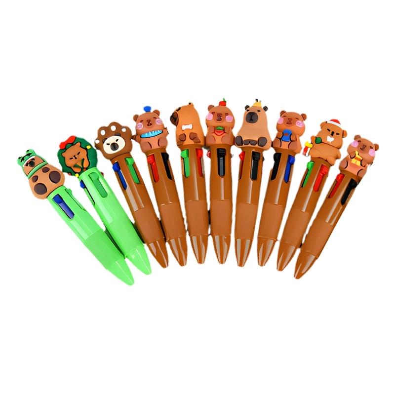 10/20/30Pcs 4-Color Cartoon Capybara Design Ballpoint Pen Set Classroom Prize For Students And Office Use
10/20/30Pcs 4-Color Cartoon Capybara Design Ballpoint Pen Set Classroom Prize For Students And Office Use