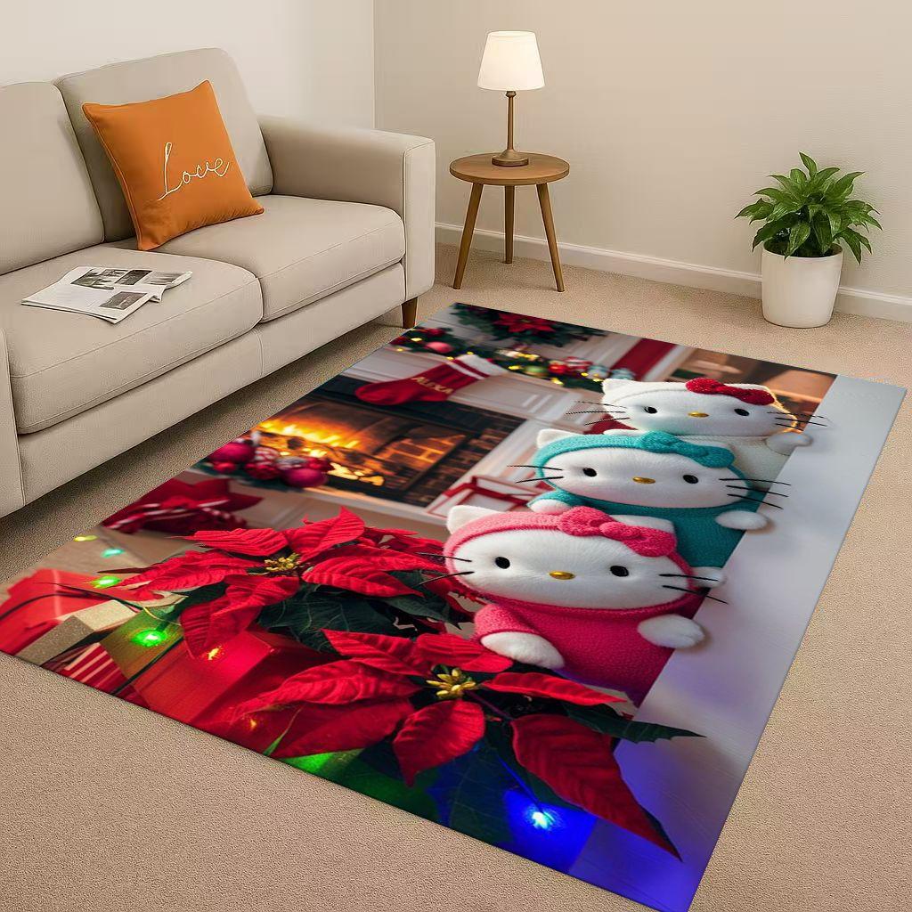 Hello Kitty Cartoon Cat Girl Living Room Non-Slip Area Rug Soft Carpet for Bedroom Kids Playroom Sofa,Home Decor Doormat Gift 40x60cm( 15x23in )
Hello Kitty Cartoon Cat Girl Living Room Non-Slip Area Rug Soft Carpet for Bedroom Kids Playroom Sofa,Home Decor Doormat Gift 40x60cm( 15x23in )