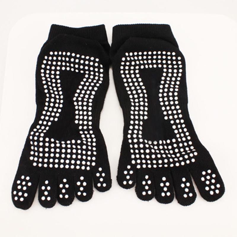 1 Pairs Sport Yoga Socks Quick-Dry Anti-slip Cushioning Unisex Good Grip Cotton Toe Socks black free size#1
1 Pairs Sport Yoga Socks Quick-Dry Anti-slip Cushioning Unisex Good Grip Cotton Toe Socks black free size#1