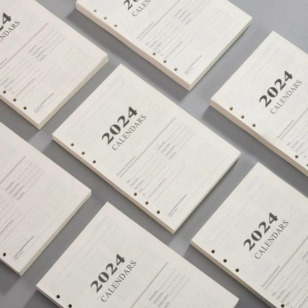 Time Management 2024 Loose Leaf Notebook Refills Agenda Organizer A5 Daily Planner Writing
Time Management 2024 Loose Leaf Notebook Refills Agenda Organizer A5 Daily Planner Writing