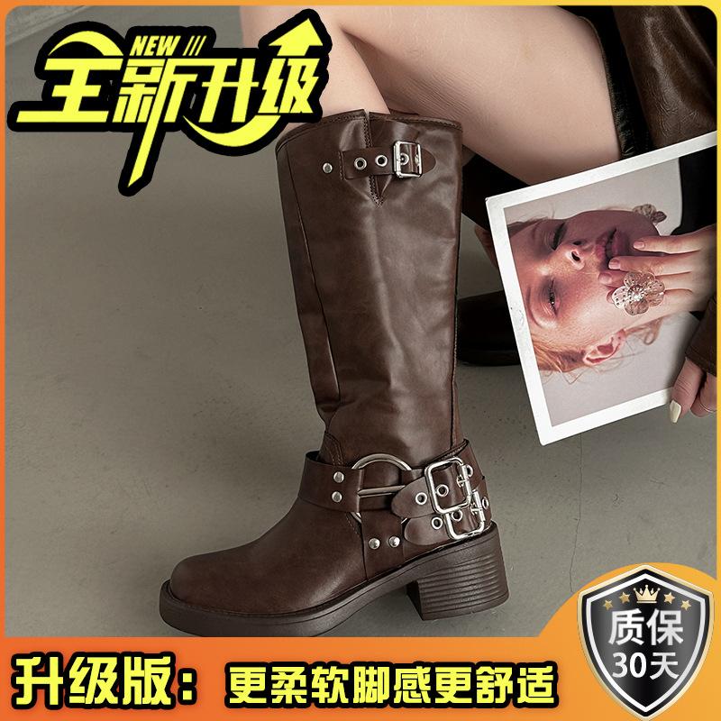 Модные универсальные повседневные ретро ботинки в британском стиле, ковбойские полусапожки в западном стиле, лето 2025, новый нишевый дизайн, ботинки Мартин 37
Модные универсальные повседневные ретро ботинки в британском стиле, ковбойские полусапожки в западном стиле, лето 2025, новый нишевый дизайн, ботинки Мартин 37