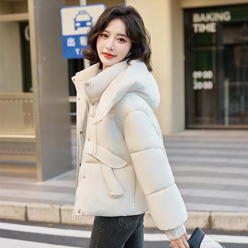 Hooded windproof lightweight thickened padded fluffy warm warm cold loose short high quality fabric casual sports jacket cotton jacket coat M
Hooded windproof lightweight thickened padded fluffy warm warm cold loose short high quality fabric casual sports jacket cotton jacket coat M
