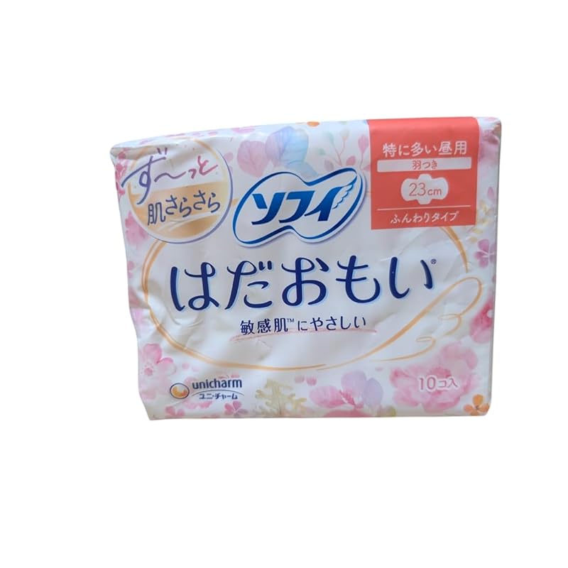 Unicharm Sophie Hadaomoi For daytime use on particularly busy days with wings 10 pieces
Unicharm Sophie Hadaomoi For daytime use on particularly busy days with wings 10 pieces