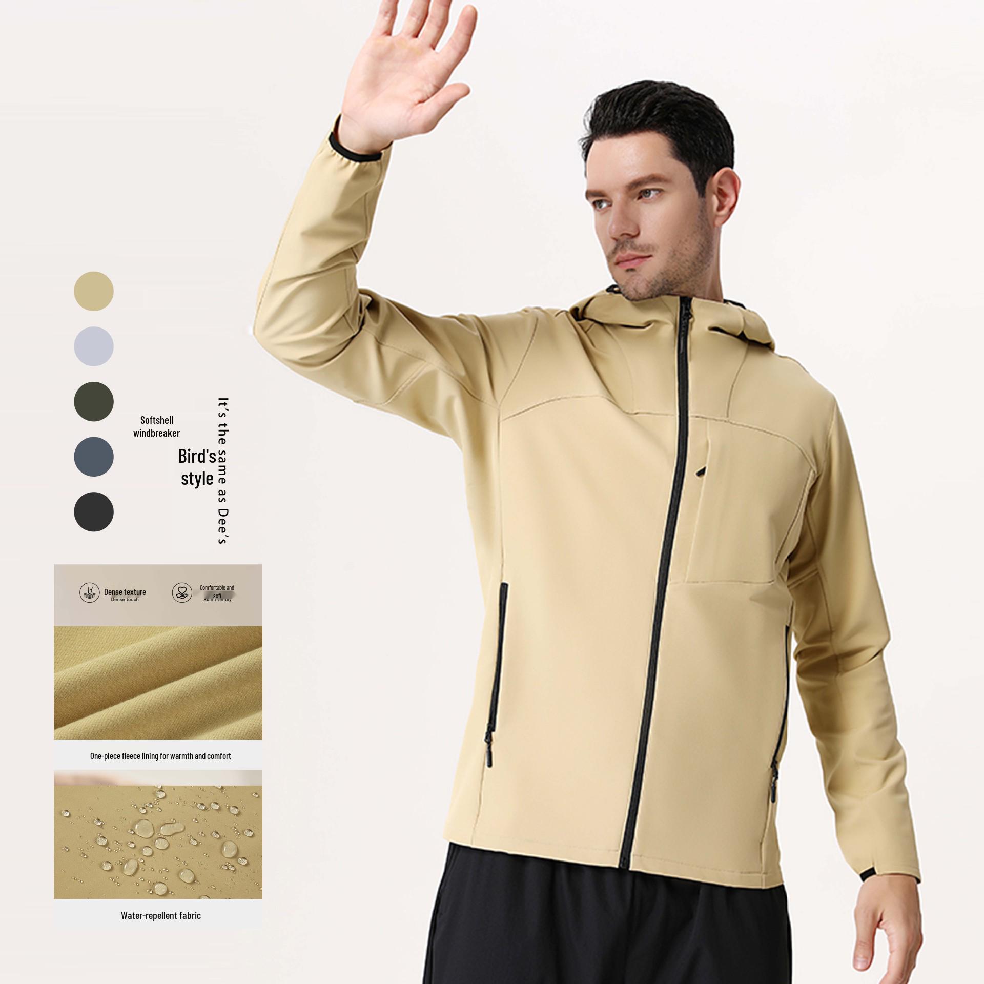 Bird s Men s Softshell Waterproof Hooded Windbreaker – Fully Heat-Sealed for Spring, Autumn, & Winter Mountaineering 2XL
Bird s Men s Softshell Waterproof Hooded Windbreaker – Fully Heat-Sealed for Spring, Autumn, & Winter Mountaineering 2XL