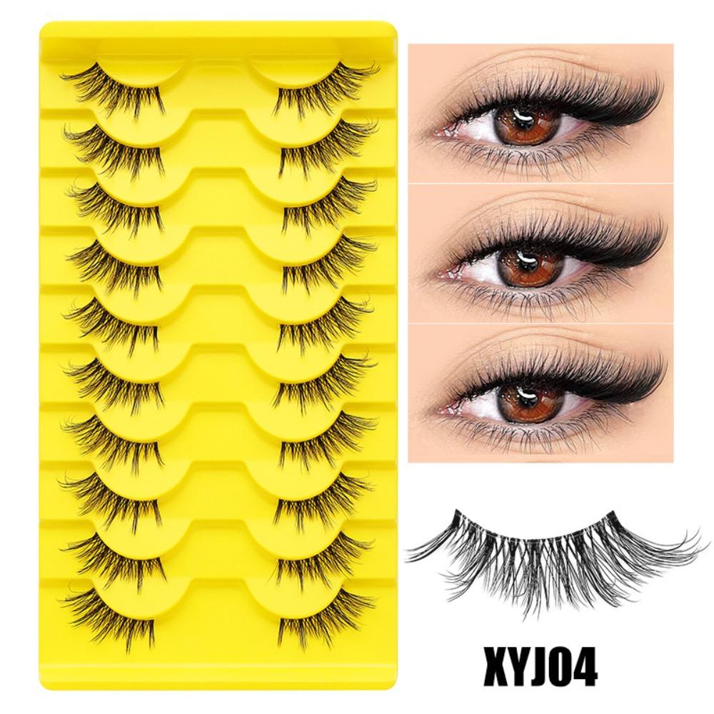 10 Pairs Anime Cosplay Manga Lashes With Jelly Glue Strips Segmented False Eyelashes Girl Type C
10 Pairs Anime Cosplay Manga Lashes With Jelly Glue Strips Segmented False Eyelashes Girl Type C