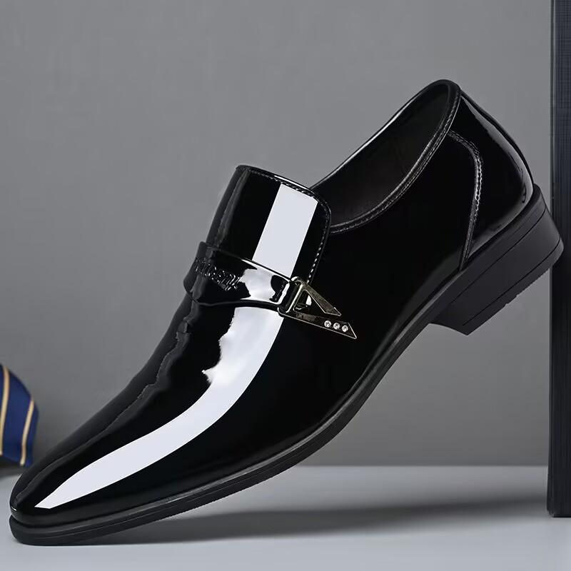Men Formal Dress Footwear Fashion Pointed Oxford Shoes Mens Party Wedding Dress Shoes New Trend Elegantes Man Business Shoes 38 чёрный
Men Formal Dress Footwear Fashion Pointed Oxford Shoes Mens Party Wedding Dress Shoes New Trend Elegantes Man Business Shoes 38 чёрный