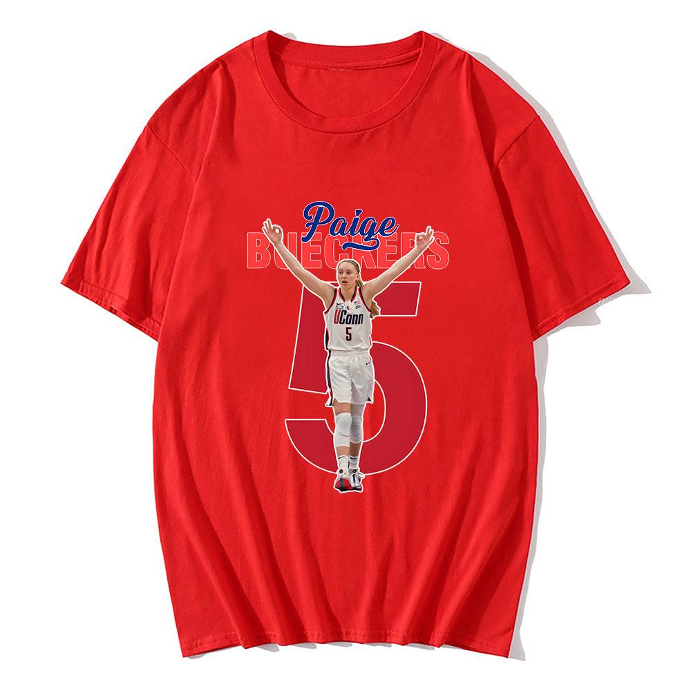 Paige Bueckers Number 5 Tshirts Basketball Player Printing Teeshirt Graphic Tees Short Sleeve UnisexWomen Tshirts Camisetas Male S
Paige Bueckers Number 5 Tshirts Basketball Player Printing Teeshirt Graphic Tees Short Sleeve UnisexWomen Tshirts Camisetas Male S