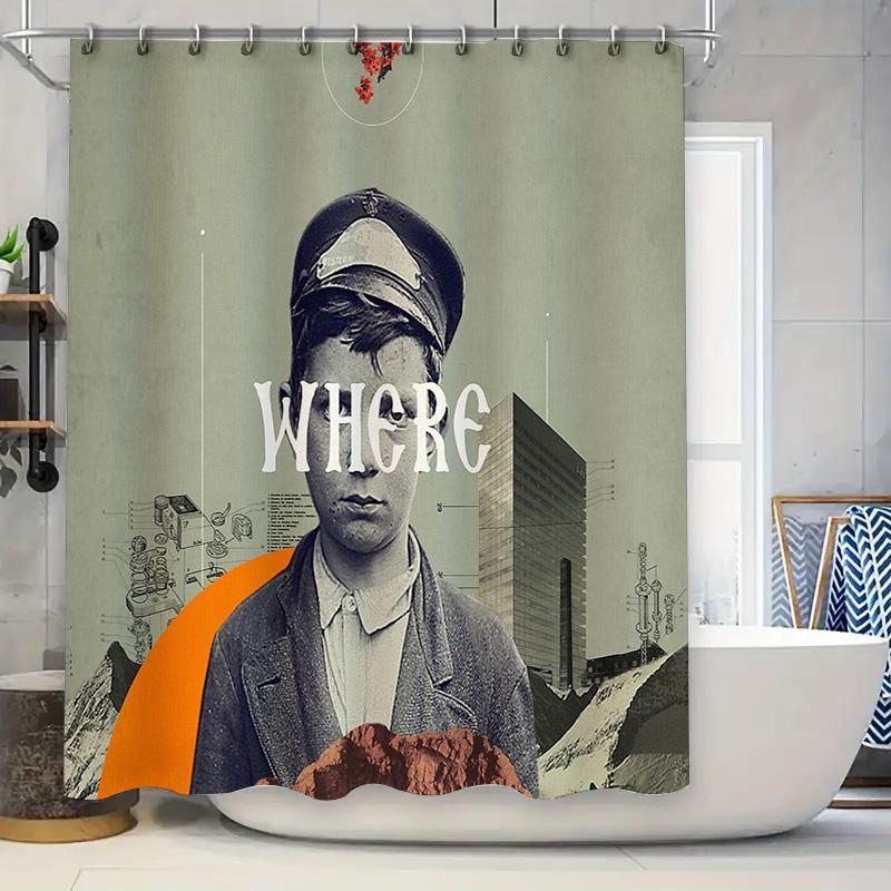 Vintage Bathroom Shower Curtain Farmhouse Rustic Landscape Decor Washable Fabric Liner W60H190(CM)-1 Pcs
Vintage Bathroom Shower Curtain Farmhouse Rustic Landscape Decor Washable Fabric Liner W60H190(CM)-1 Pcs