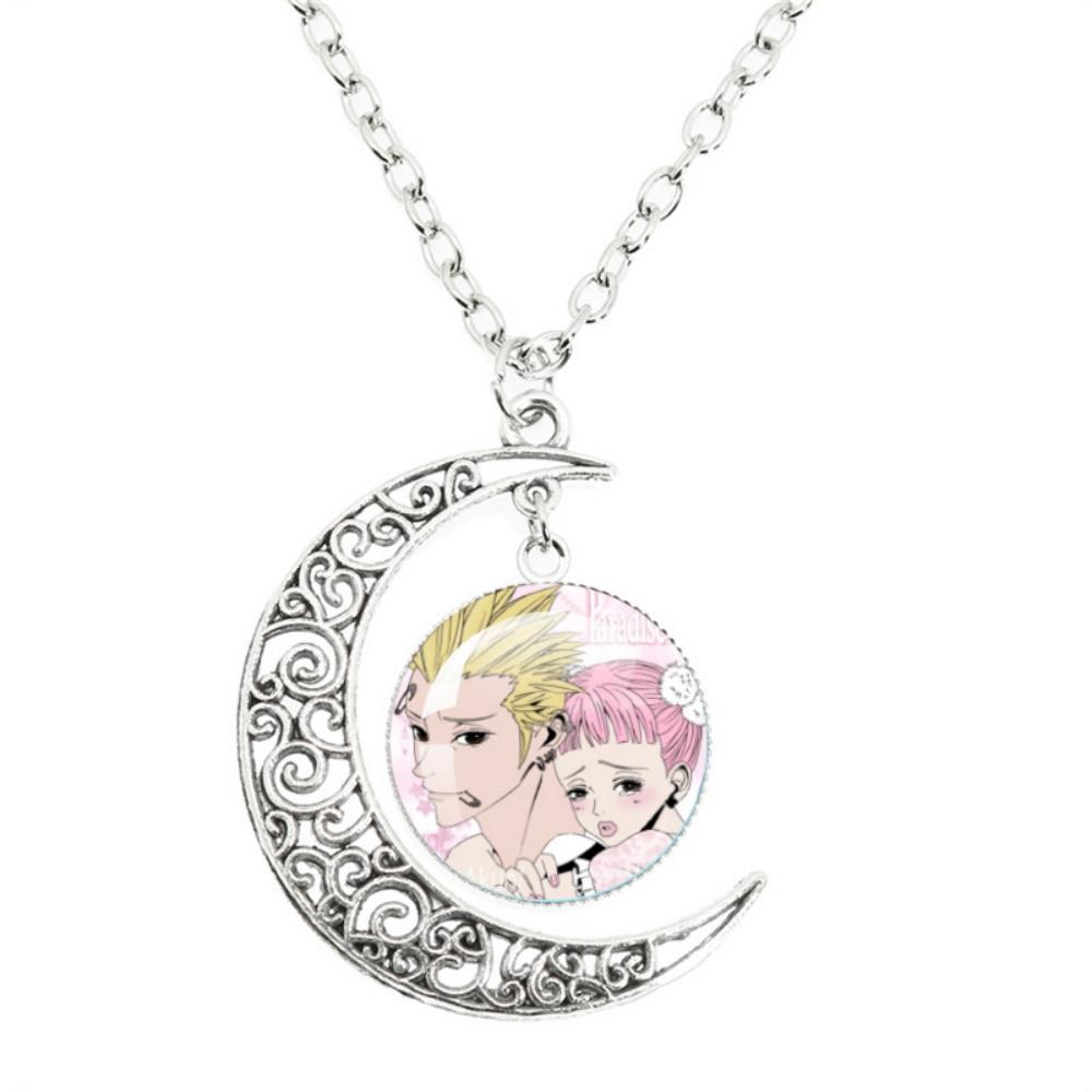 Paradise Kiss Anime Character Yukari Hayasaka Miwako Sakurada The Moon Necklace Glass 20MM Pendant Jewelry Fans Souvenir Gift
Paradise Kiss Anime Character Yukari Hayasaka Miwako Sakurada The Moon Necklace Glass 20MM Pendant Jewelry Fans Souvenir Gift