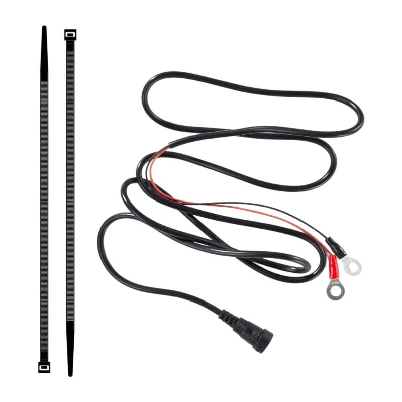 Electric Shield Power Cable Cord For Motorcycle Heated Helmet Visors And Goggles Snowmobile Gear With Female Connector 1
Electric Shield Power Cable Cord For Motorcycle Heated Helmet Visors And Goggles Snowmobile Gear With Female Connector 1