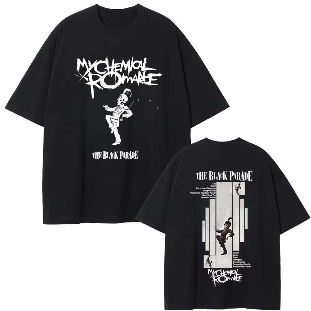 My Chemical Romance The Black Parade Album Graphic T Shirts Men Women Punk Emo Rock Tshirts Male Vintage Short Sleeve Top - M... 5XL різнокольоровий
My Chemical Romance The Black Parade Album Graphic T Shirts Men Women Punk Emo Rock Tshirts Male Vintage Short Sleeve Top - M... 5XL різнокольоровий