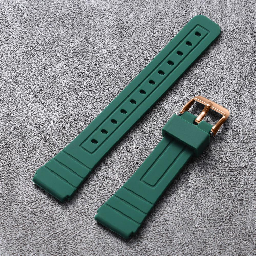 18 мм м який силіконовий ремінець для Casio F-91W F84 W800H SGW400 F105/108 A158/159/168AE1200/1300 Водонепроникні гумові спортивні ремінці для годинника 18mm
18 мм м який силіконовий ремінець для Casio F-91W F84 W800H SGW400 F105/108 A158/159/168AE1200/1300 Водонепроникні гумові спортивні ремінці для годинника 18mm