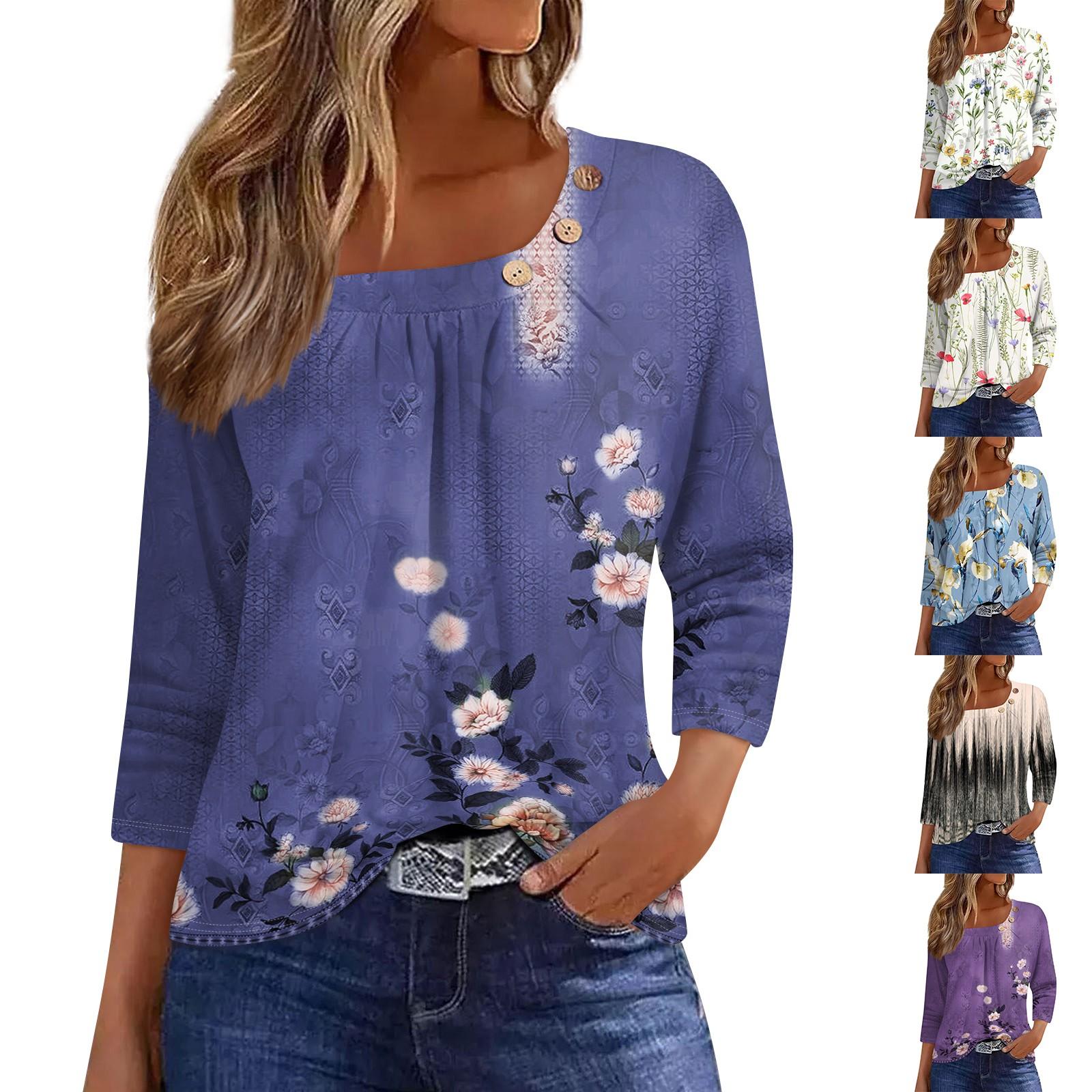 Жен. Футболка С принтом Пуговицы Рукав 3/4 Повседневные Выходные Мода Классический Классический Верх L белый
Жен. Футболка С принтом Пуговицы Рукав 3/4 Повседневные Выходные Мода Классический Классический Верх L белый