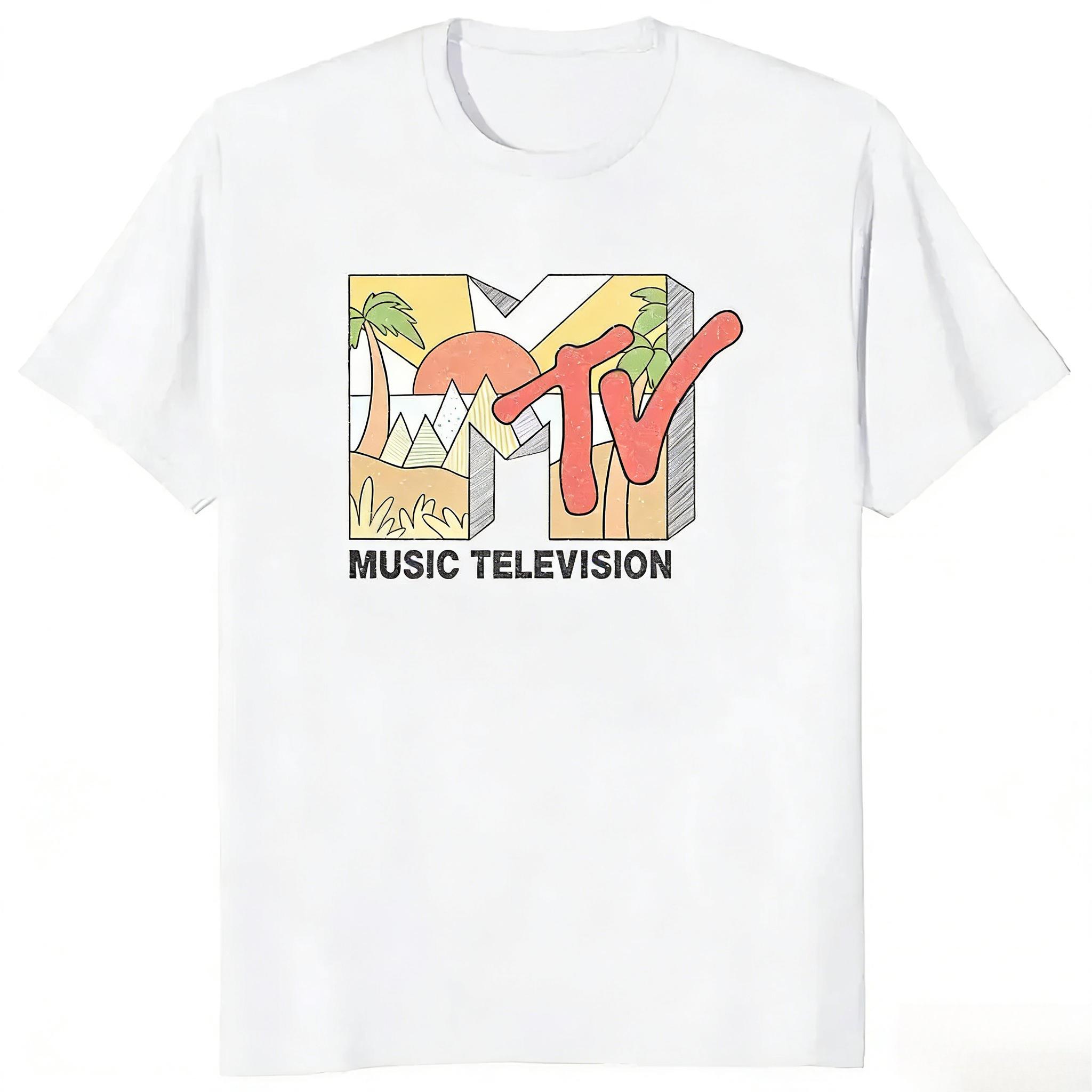 MTV Music Television 1981 Logo TShirt High Quality COTTON TShirt Unisex O Neck Cool Summer TShirts Short Sleeve Tees Fashion Tops 4XL
MTV Music Television 1981 Logo TShirt High Quality COTTON TShirt Unisex O Neck Cool Summer TShirts Short Sleeve Tees Fashion Tops 4XL