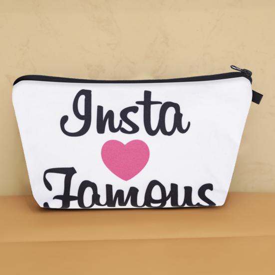 Organizer Bag Letter Print Large Capacity Great Stitching Leopard Printed Waterproof Cosmetic Bags School
Organizer Bag Letter Print Large Capacity Great Stitching Leopard Printed Waterproof Cosmetic Bags School