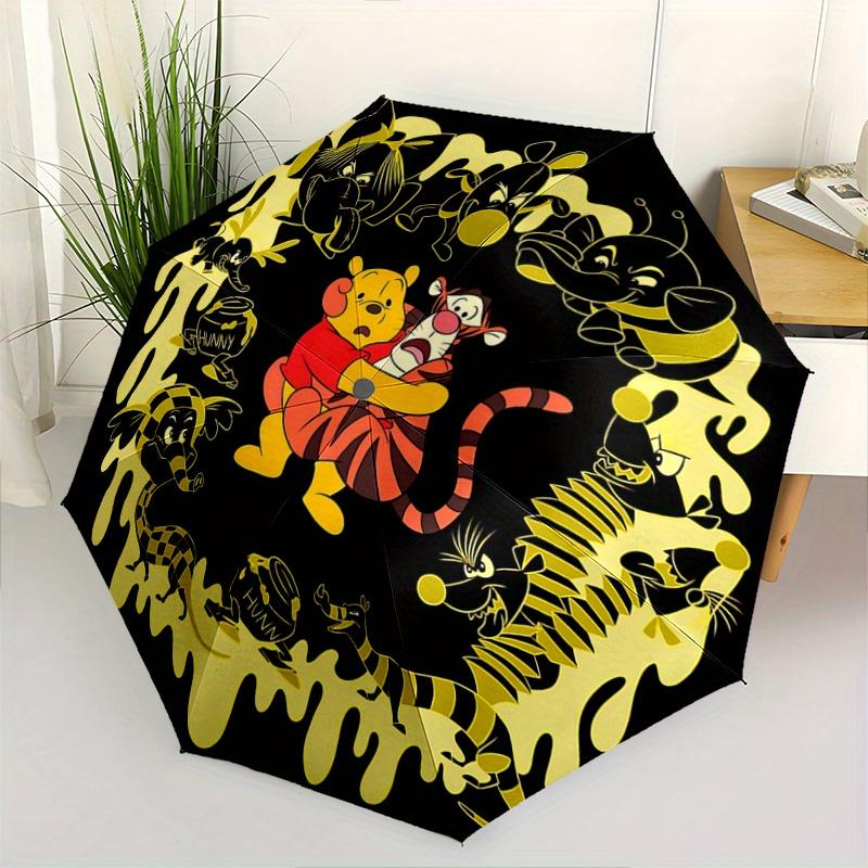1pc Scared Winnie and Tigger Disney Automatic Opening and Closing Umbrella, Lightweight 3-Fold, With Cute Cartoon Characters, Suitable for H
1pc Scared Winnie and Tigger Disney Automatic Opening and Closing Umbrella, Lightweight 3-Fold, With Cute Cartoon Characters, Suitable for H