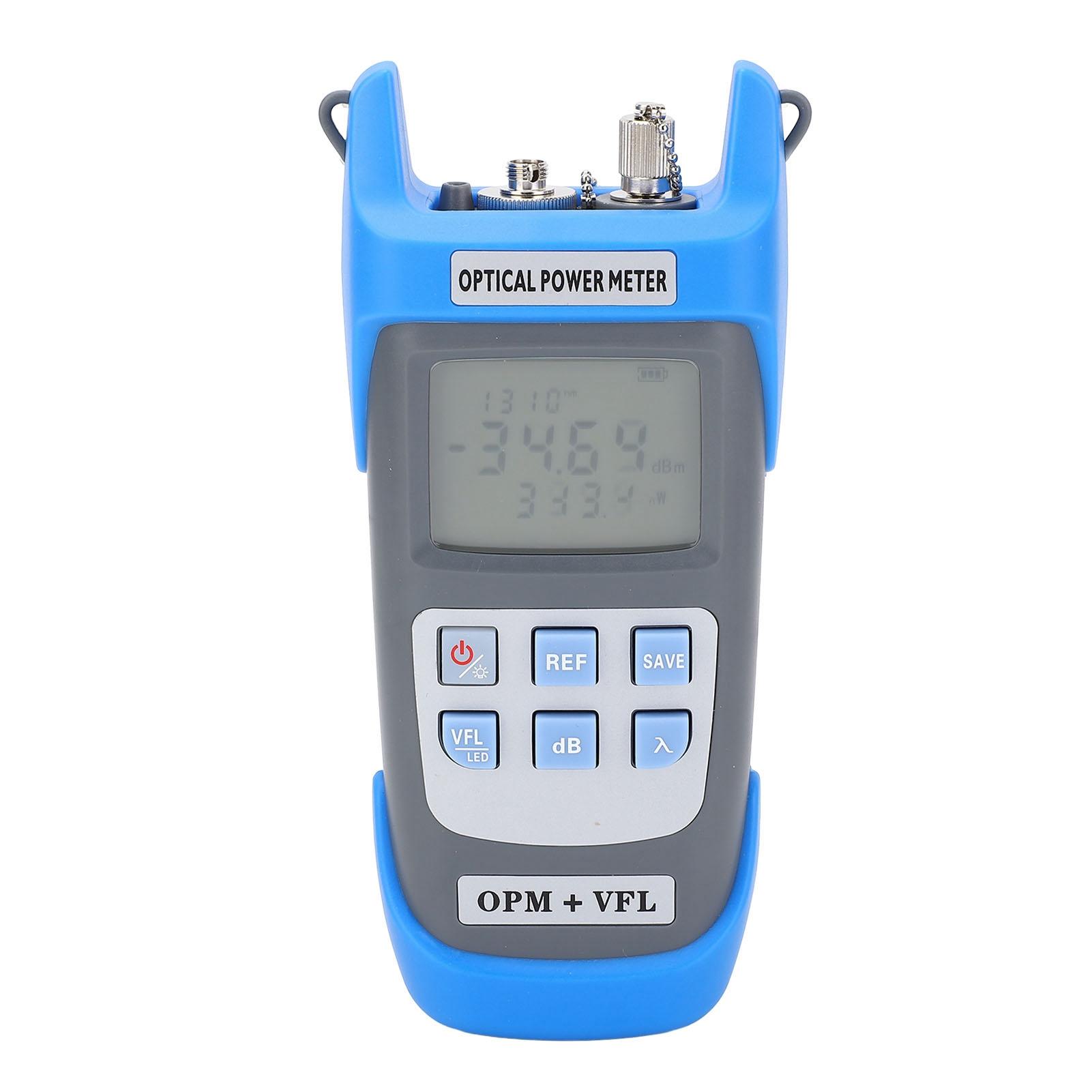 Измеритель оптической мощности 3 в 1 Портативный перезаряжаемый тестер оптического волокна Визуальный локатор повреждений со светодиодом
Измеритель оптической мощности 3 в 1 Портативный перезаряжаемый тестер оптического волокна Визуальный локатор повреждений со светодиодом