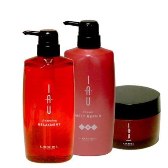 Lebel IAU Io Cleansing Relaxation Shampoo 600ml & Io Cream Melt Repair Treatment 600ml & Io Mask 170g Set
Lebel IAU Io Cleansing Relaxation Shampoo 600ml & Io Cream Melt Repair Treatment 600ml & Io Mask 170g Set