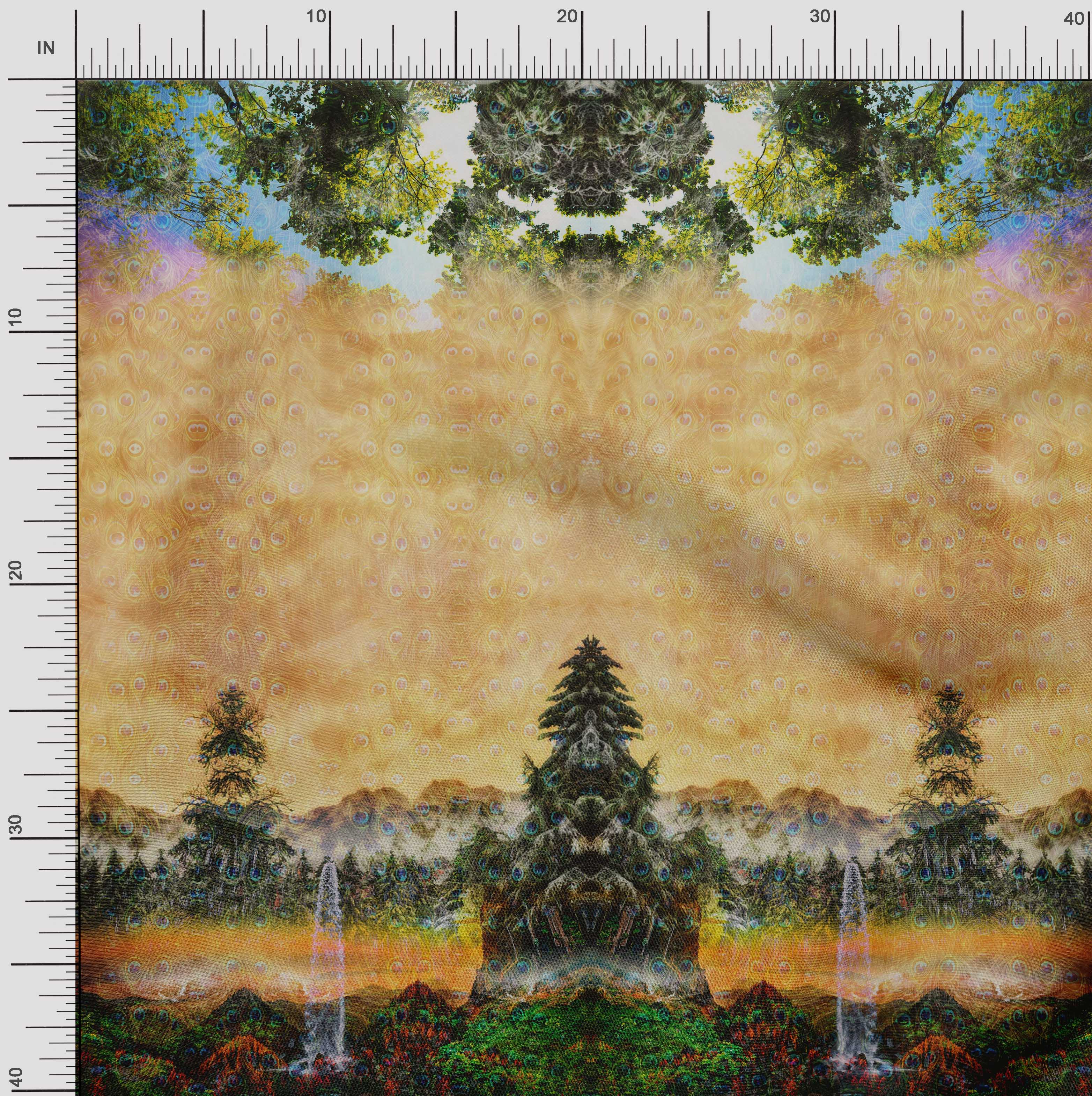 Soimoi Japan Crepe Satin Fabric Ткань с павлиньим принтом 1 метр 42 дюйма 42 Inch Wide - Poly Crepe бежевый
Soimoi Japan Crepe Satin Fabric Ткань с павлиньим принтом 1 метр 42 дюйма 42 Inch Wide - Poly Crepe бежевый