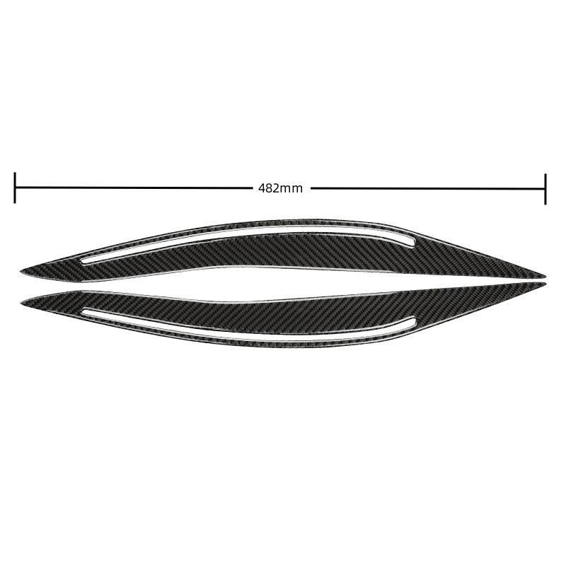 For BMW 5 Series F10 2014-2016 Accessories Carbon Fiber Modified Car Headlight Eyebrow Eyelids Trim Cover Decoration Stickers
For BMW 5 Series F10 2014-2016 Accessories Carbon Fiber Modified Car Headlight Eyebrow Eyelids Trim Cover Decoration Stickers