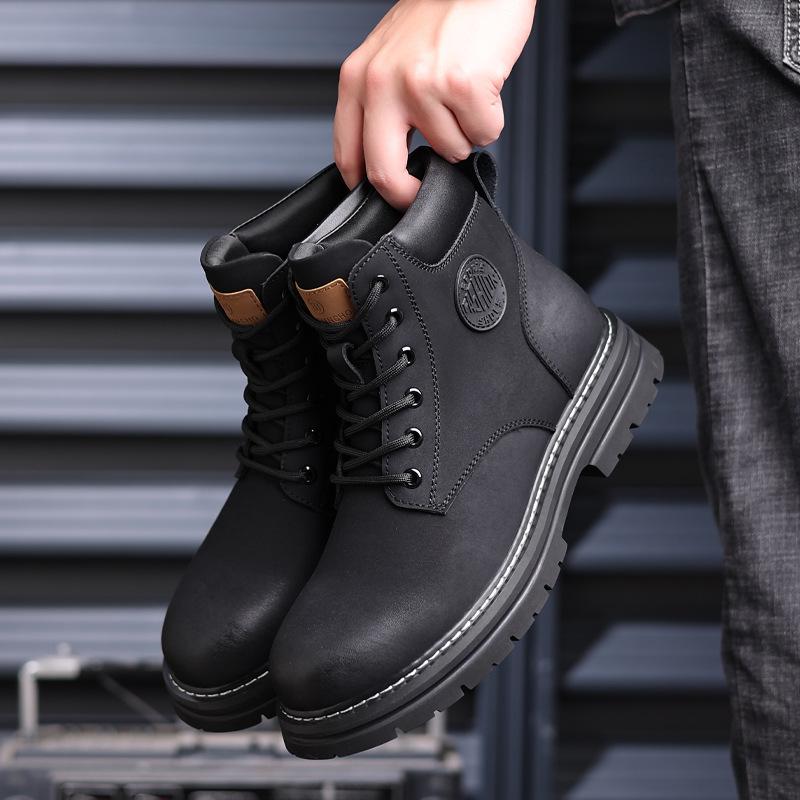 Осень 2024 г. Желтые кожаные противоударные рабочие ботинки в стиле ретро — сшитые вручную в стиле Мартина для мужчин 38
Осень 2024 г. Желтые кожаные противоударные рабочие ботинки в стиле ретро — сшитые вручную в стиле Мартина для мужчин 38