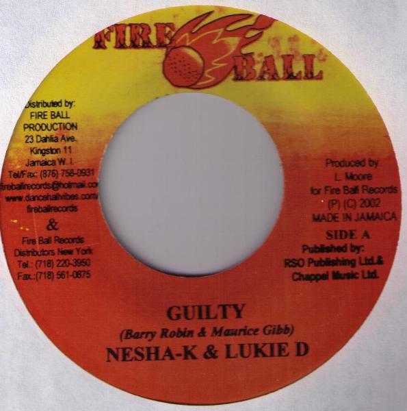 7inch Record NEISHA K & LUKIE D - Guilty NONE Fire Ball Recor 2002 Jamaica Reggae, Ska & Dub Used
7inch Record NEISHA K & LUKIE D - Guilty NONE Fire Ball Recor 2002 Jamaica Reggae, Ska & Dub Used