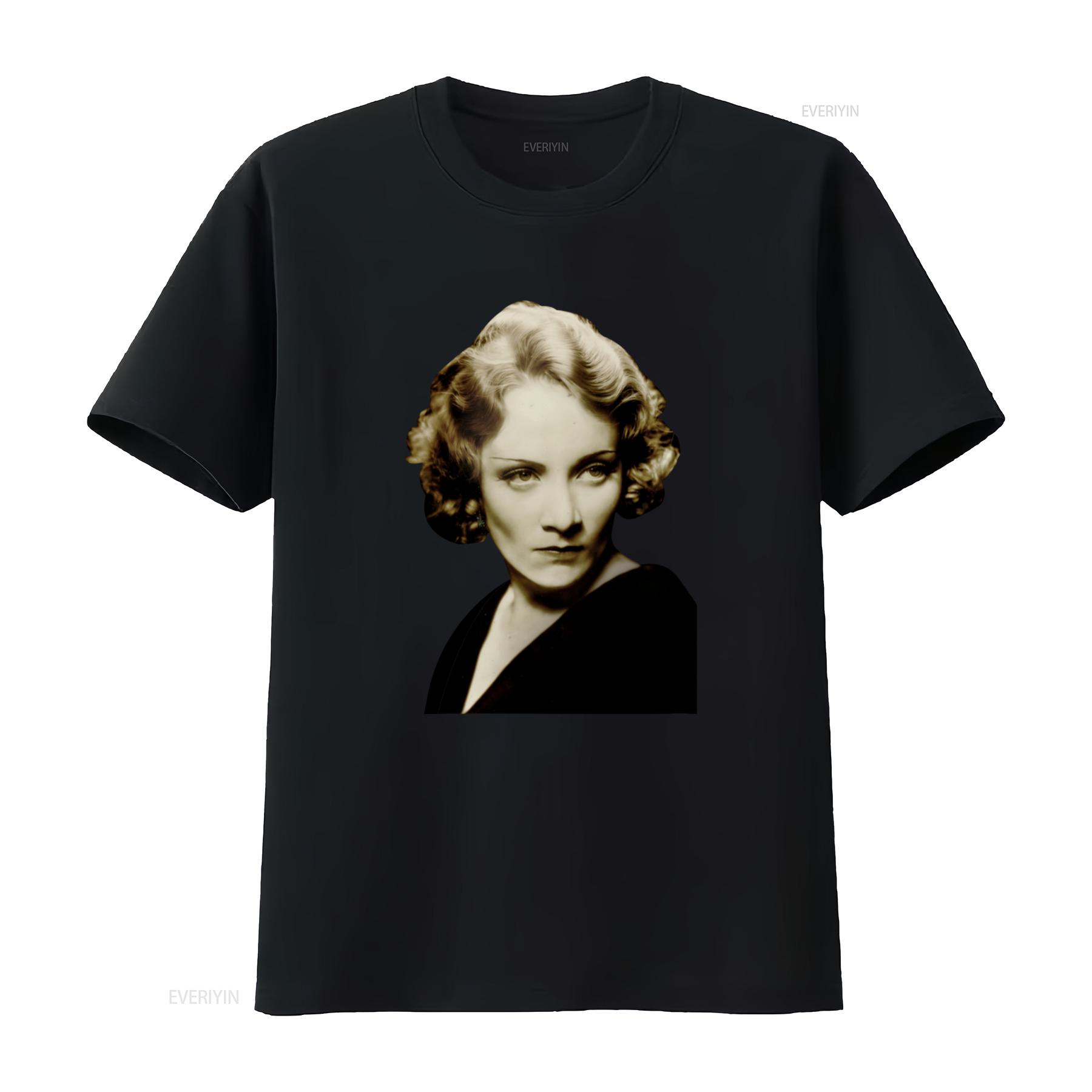 Vintage Marlene Dietrich 1932 Portrait Photo Print T Shirt for Blonde Venus Fans vintage Washed Unisex Versatile Comfortable 4XL
Vintage Marlene Dietrich 1932 Portrait Photo Print T Shirt for Blonde Venus Fans vintage Washed Unisex Versatile Comfortable 4XL