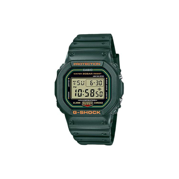 Casio G-Squad Origin Series Fashion Trend Street Square Shock Resistant 200m Waterproof Quartz Movement Resin Strap Men watches Black DW-5600RB-3 Green Strap
Casio G-Squad Origin Series Fashion Trend Street Square Shock Resistant 200m Waterproof Quartz Movement Resin Strap Men watches Black DW-5600RB-3 Green Strap