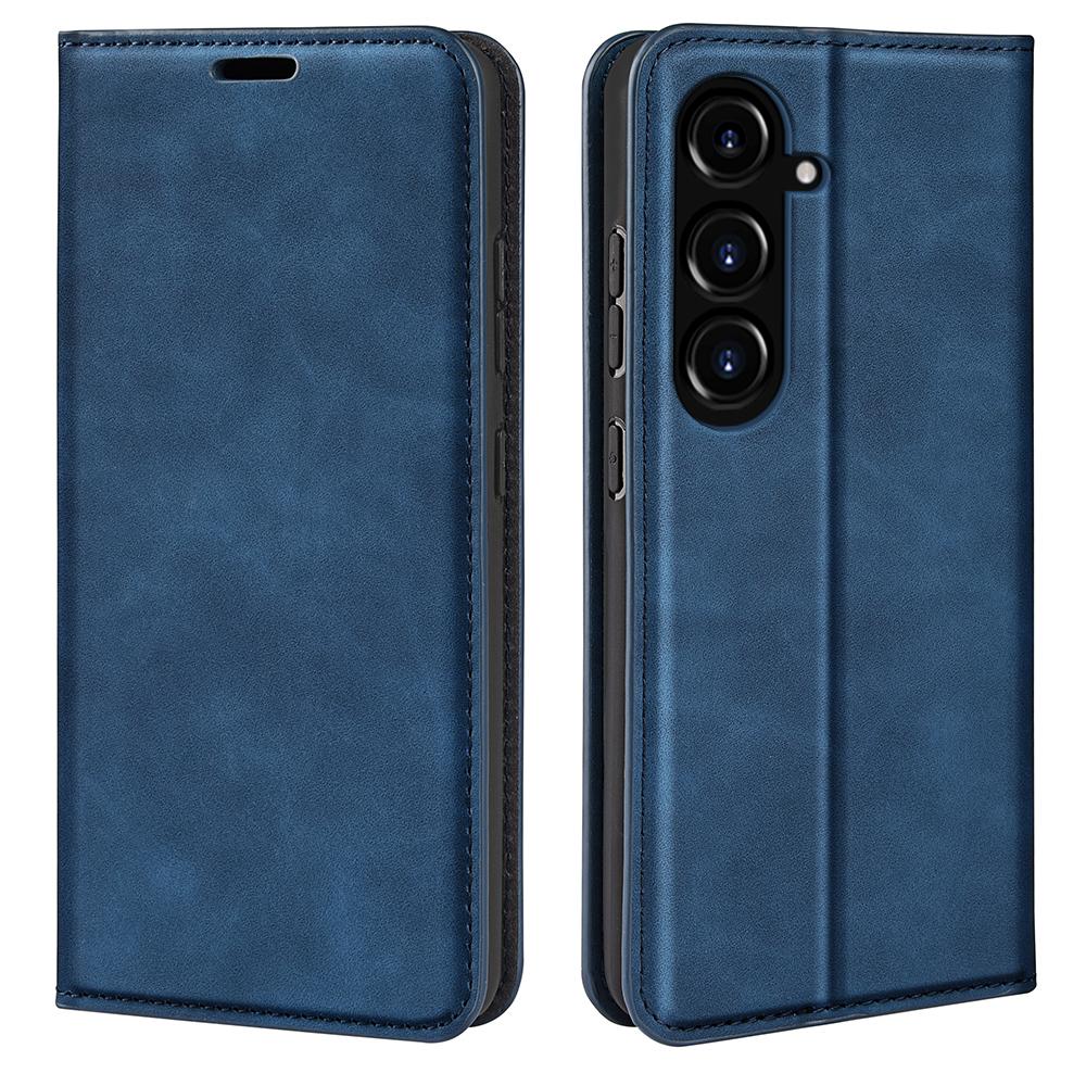 For Samsung Galaxy S23 FE PU Leather Stand Cover Skin-touch Smartphone Wallet Case Blue
For Samsung Galaxy S23 FE PU Leather Stand Cover Skin-touch Smartphone Wallet Case Blue