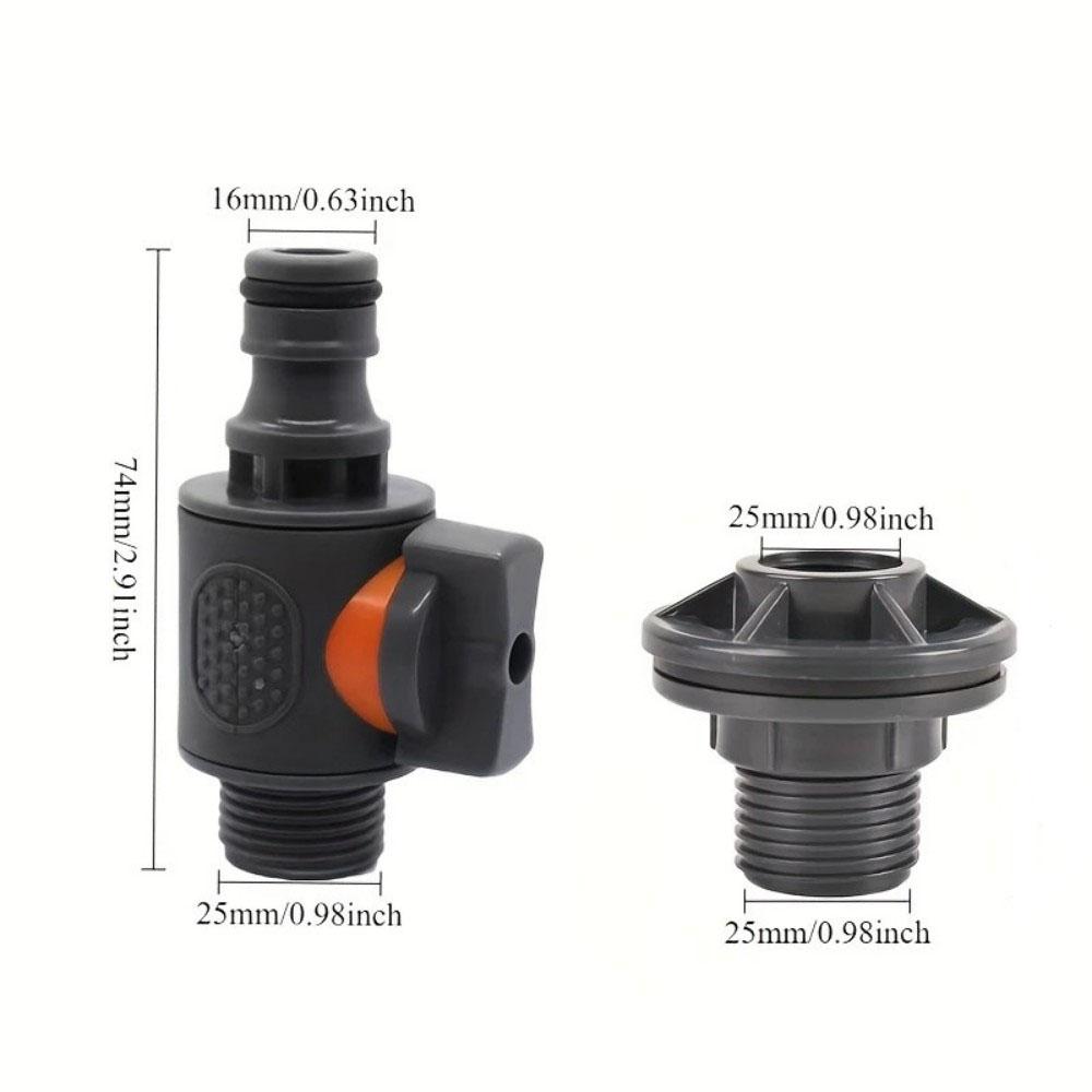 PVC Material Water Tank Adapter with Valve Quick Installation Rainwater Collection Connector Kit Suitable for Irrigation
PVC Material Water Tank Adapter with Valve Quick Installation Rainwater Collection Connector Kit Suitable for Irrigation