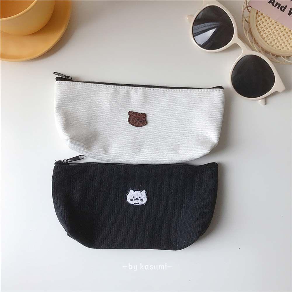 Cat Pen Bag School Supply Canvas Pencil Bag Bear Pencil Case Embroidered Pencilcase Storage Case 2
Cat Pen Bag School Supply Canvas Pencil Bag Bear Pencil Case Embroidered Pencilcase Storage Case 2