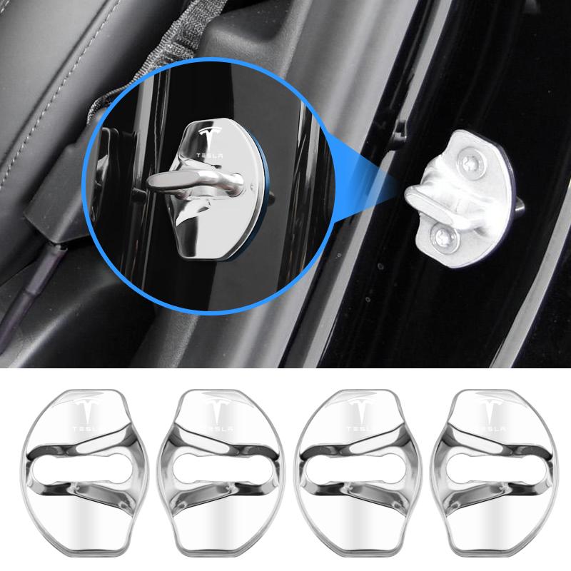 4PCS Car Door Lock Cover Stainless Steel Protection Accessories for Tesla Model 3 Highland 2023 Model S Model X Model Y
4PCS Car Door Lock Cover Stainless Steel Protection Accessories for Tesla Model 3 Highland 2023 Model S Model X Model Y