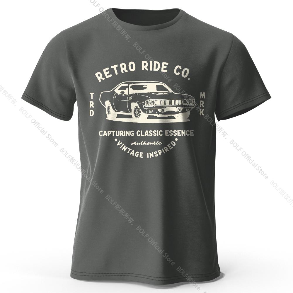 Mens vintage car Tshirt classic streetwear style as the picture13757 темно-сірий
Mens vintage car Tshirt classic streetwear style as the picture13757 темно-сірий