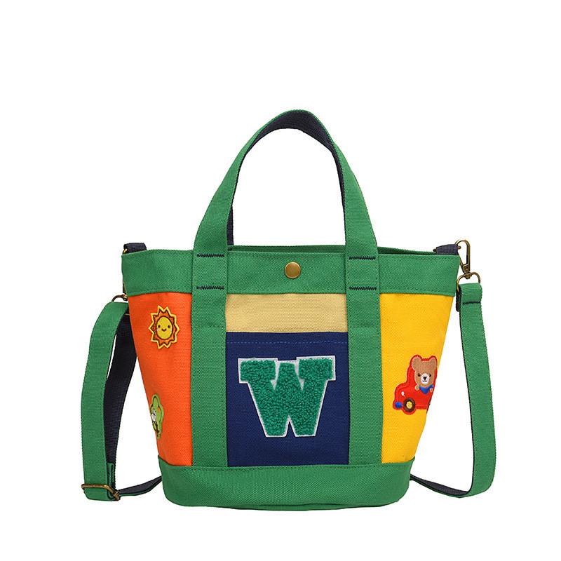 Stylish Children s Canvas Bag With Unique Letter Design For Kids Great For Daily Use зелений
Stylish Children s Canvas Bag With Unique Letter Design For Kids Great For Daily Use зелений