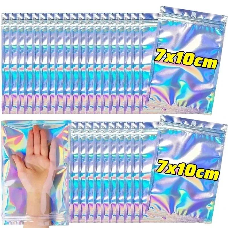 100/10Pcs Rainbow Self Sealing Bags Laser Film Pouches for Food Storage Party Favors Snacks Candies Jewelry Waterproof Bags 100PCS
100/10Pcs Rainbow Self Sealing Bags Laser Film Pouches for Food Storage Party Favors Snacks Candies Jewelry Waterproof Bags 100PCS
