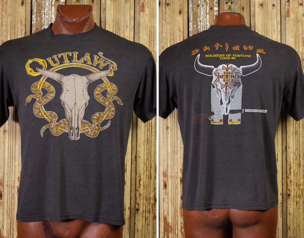Vintage Outlaws Soldiers of Fortune Concert T Shirt 1988 Black Unisex T-Shirt S
Vintage Outlaws Soldiers of Fortune Concert T Shirt 1988 Black Unisex T-Shirt S
