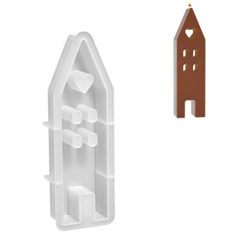 House Shape Candle Mold House Shape Resin Casting Mold for Making Candle Gypsum Ornament Birthday Gift Resin Craft
House Shape Candle Mold House Shape Resin Casting Mold for Making Candle Gypsum Ornament Birthday Gift Resin Craft