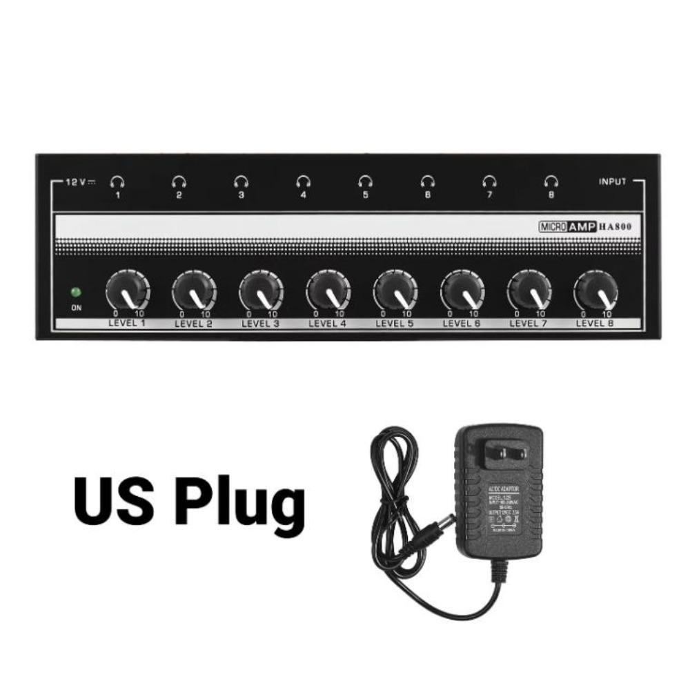 Черный усилитель для наушников HA800 8 канальный ультракомпактный музыкальный микшер для записи US
Черный усилитель для наушников HA800 8 канальный ультракомпактный музыкальный микшер для записи US
