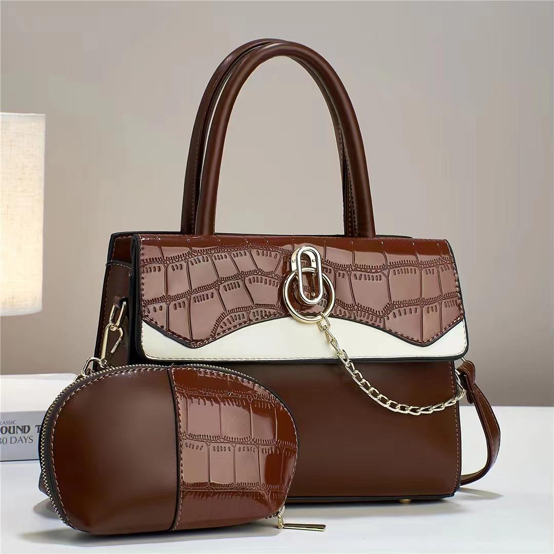 2pcs/set Women s Bags PU Leather Tote with Small Wallet Handbag Purse Patchwork Shoulder Bag Large Capacity Totes Sac A Main верблюд
2pcs/set Women s Bags PU Leather Tote with Small Wallet Handbag Purse Patchwork Shoulder Bag Large Capacity Totes Sac A Main верблюд