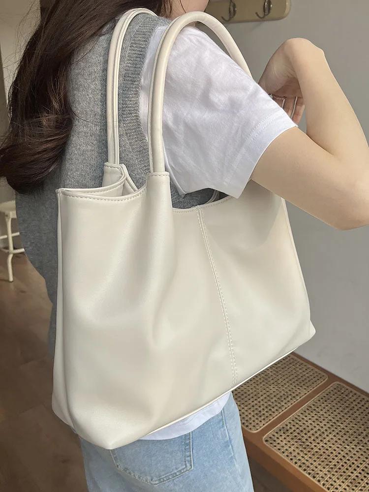 PU Leather Women Shoulder Bag Large capacity Brand ladies Handbag Fashi Commuting female big totes bolsa Casual hand bag бежевый
PU Leather Women Shoulder Bag Large capacity Brand ladies Handbag Fashi Commuting female big totes bolsa Casual hand bag бежевый