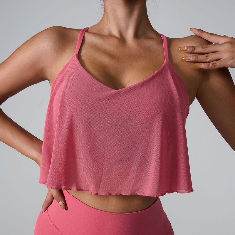 Ins2024 Cross-Border New Arrival Sports Vest with Chest Pad Lightweight Sports Sling Women s Mesh Quick-Drying Yoga Bra L Pitaya
Ins2024 Cross-Border New Arrival Sports Vest with Chest Pad Lightweight Sports Sling Women s Mesh Quick-Drying Yoga Bra L Pitaya