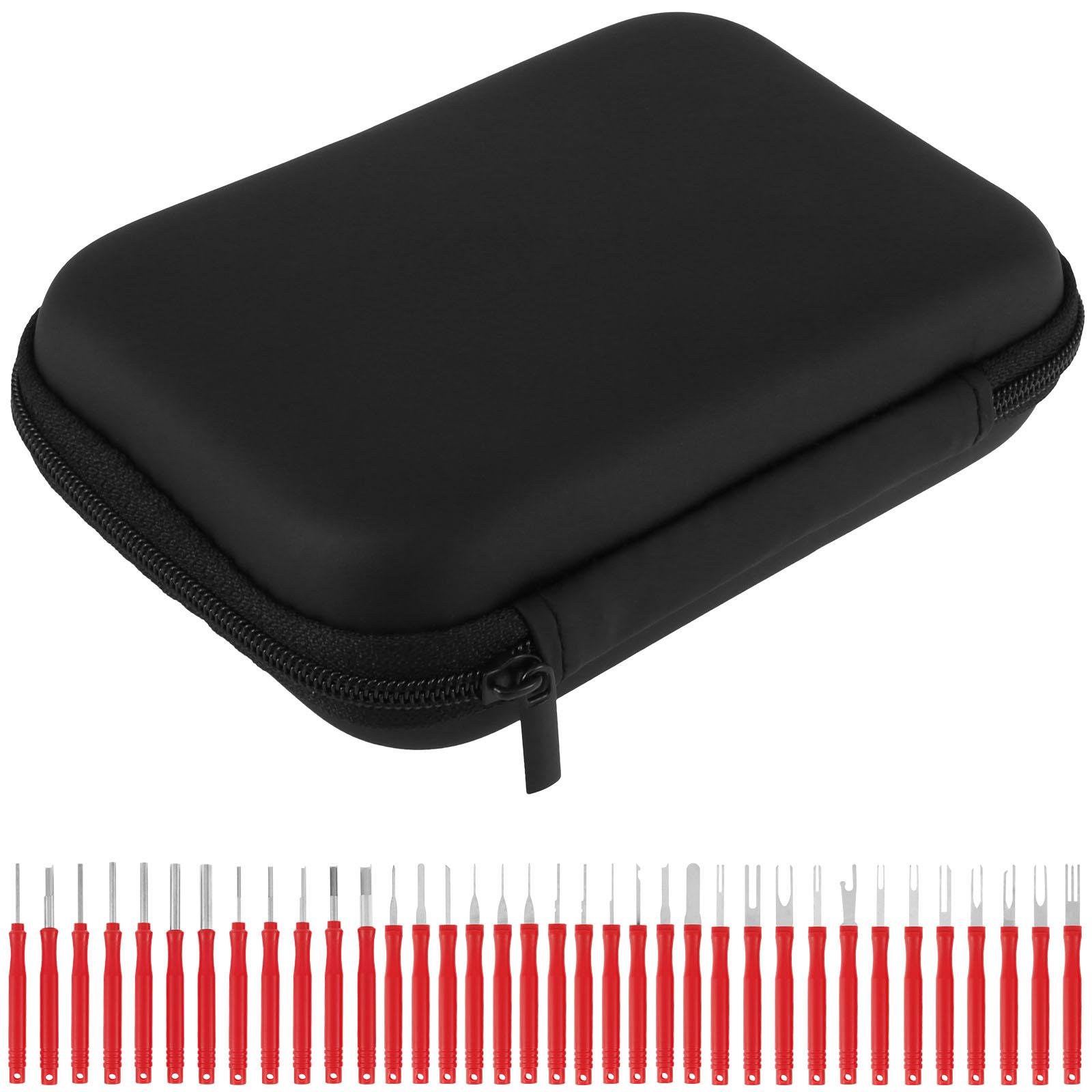 Набор из 36 инструментов для извлечения клеммных штифтов из нержавеющей стали, инструмент для извлечения штифтов многоразового использования, автоматический инструмент для извлечения штифтов электрических разъемов
Набор из 36 инструментов для извлечения клеммных штифтов из нержавеющей стали, инструмент для извлечения штифтов многоразового использования, автоматический инструмент для извлечения штифтов электрических разъемов